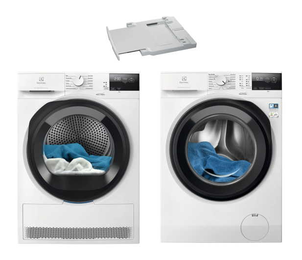 ZESTAW Electrolux Suszarka EW6D285YP+Pralka EW6F2482P+Łącznik A1WYHSK2 - 1551489 - zdjęcie